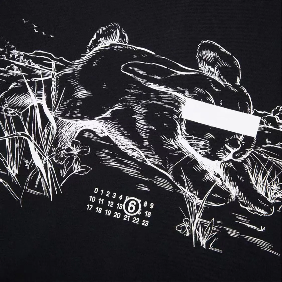 Salomon x Magiera MM 6 2025New Arrival logo Same Style t · 300 100％ · 32 · ：Black Size：XS S M L